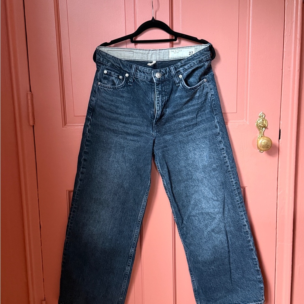 rag & bone Andi Wide Leg Jeans 27